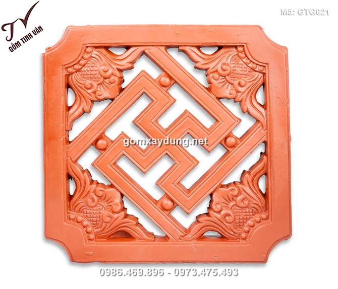 Gạch chữ vạn 30cm - GTG021