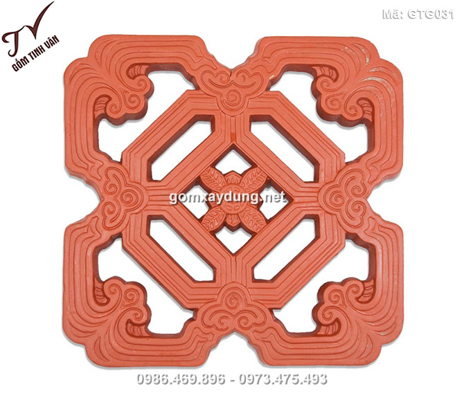 Gạch hoa cổ 33cm - GTG031