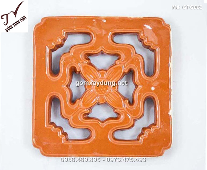 Gạch thông gió hoa roi 20cm - GTG002
